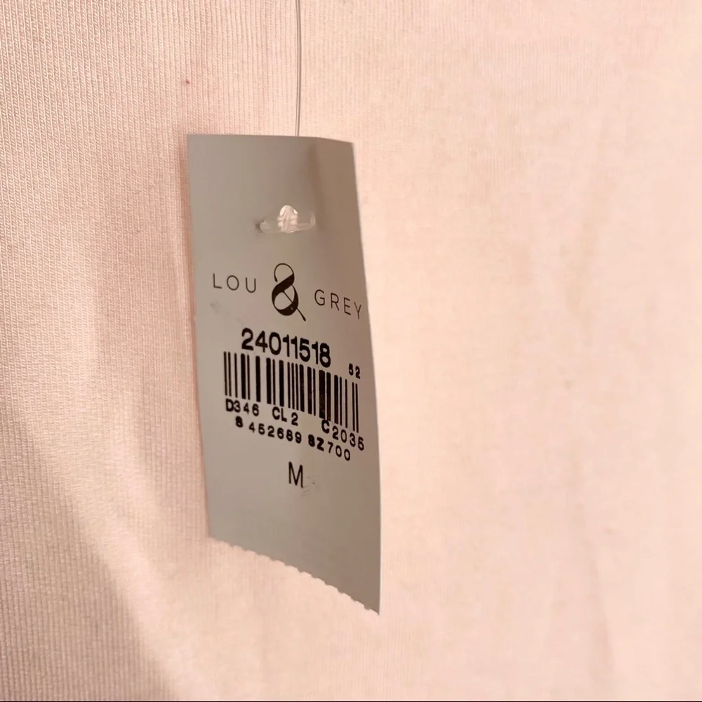 NEW Lou & Grey Light Pink Sweater Size M - Picture 5 of 8